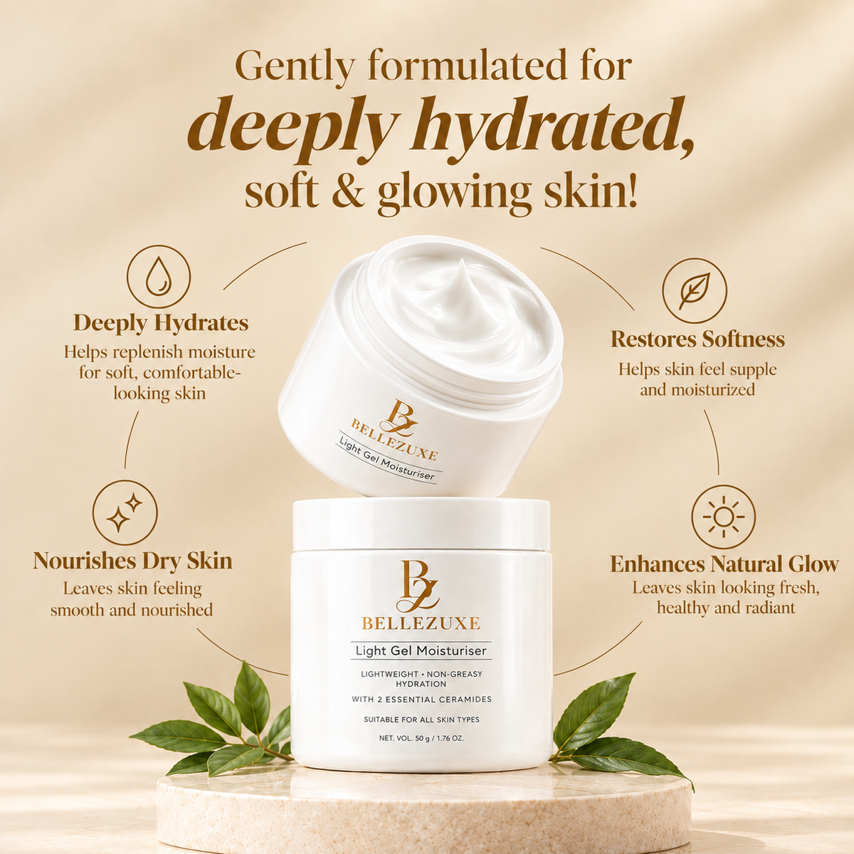 Bellezuxe Light Gel Moisturiser