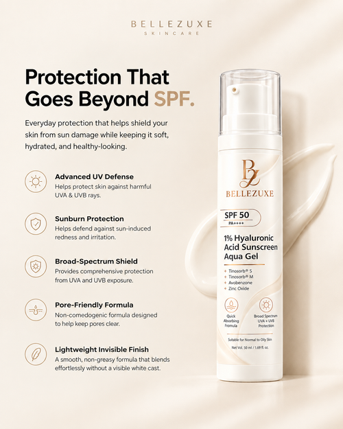 SPF 50+ Sunscreen Auqa Gel